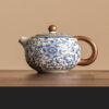 Kung Fu Blue and White Lotus Tea Set