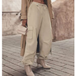 Women’s Loose Straight Leg Streetwear Trousers