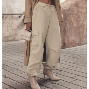 Women’s Loose Straight Leg Streetwear Trousers