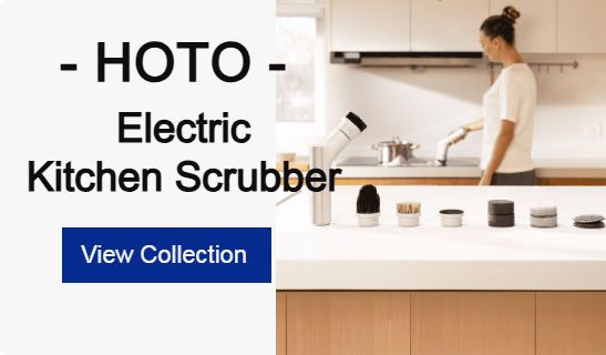 HOTO Electric Kitchen Scrubber offer banner 21
