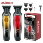 MARSKE Electric Hair Clipper USB Rechargeable Professional Hair Clipper Perfect Trim Men’s Hair Style Suitable For Home And Salon Use