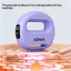 KONKA KAMQ-3082-T Multipurpose Massage Device High Frequency Vibration 5 Intensity Levels Type-C Fast Charging Hands Free Waist Strap for Neck Back Legs Muscle Recovery
