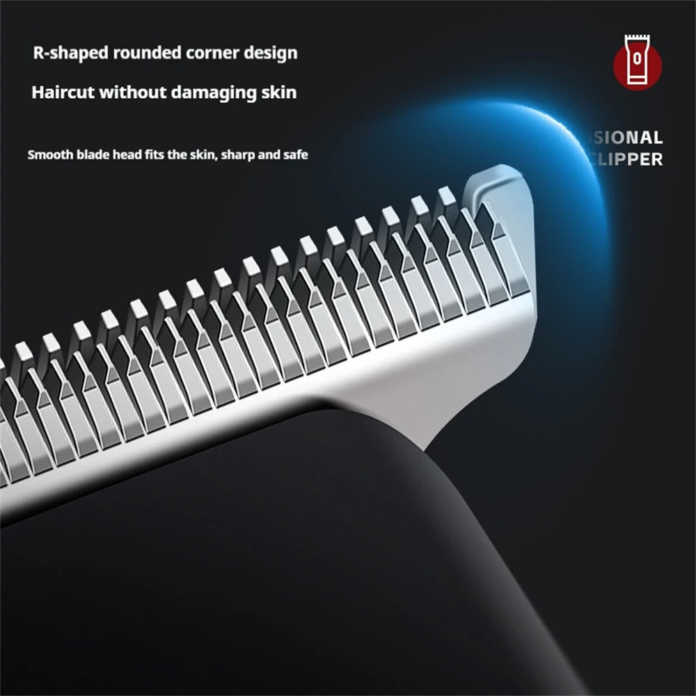 MARSKE MS-5065 Professional Hair Clipper High-Speed Motor LED Display Low Noise USB Rechargeable Long Battery Life Styling Tool - Image 3