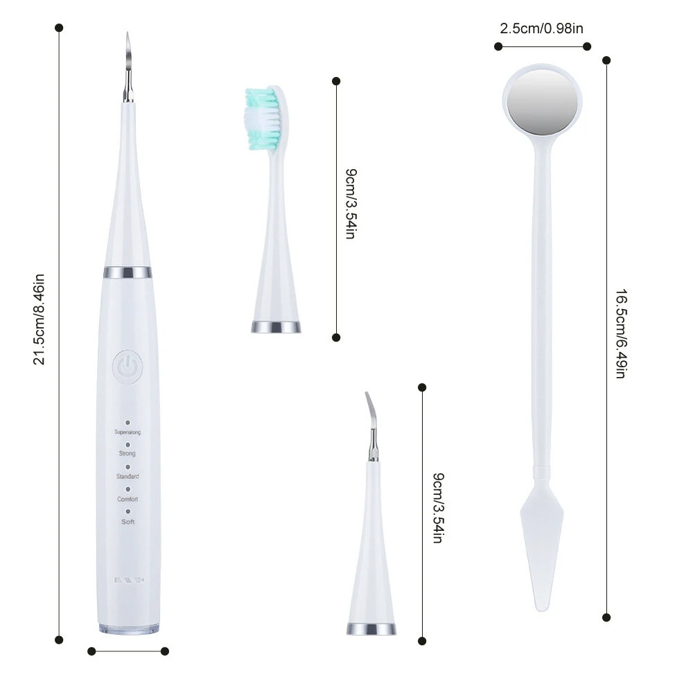 IPX6 Professional Ultrasonic Electric Teeth Cleaner Household Remove Calculus Oral Care Teeth Scaling Dental Instrument - Image 2