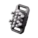 18-Head Fascia Gun Muscle Massager 20 Speed Levels Deep Tissue Percussion Therapy 2000mAh for Body Recovery Fitness Enthusiasts